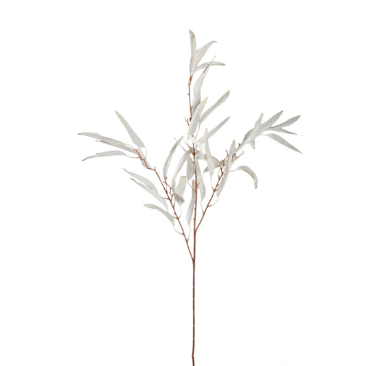 Leaves Plant Crème Mango Leaf Spray - Set van 12 Stuks - 12 Sets 116x70x45 cm