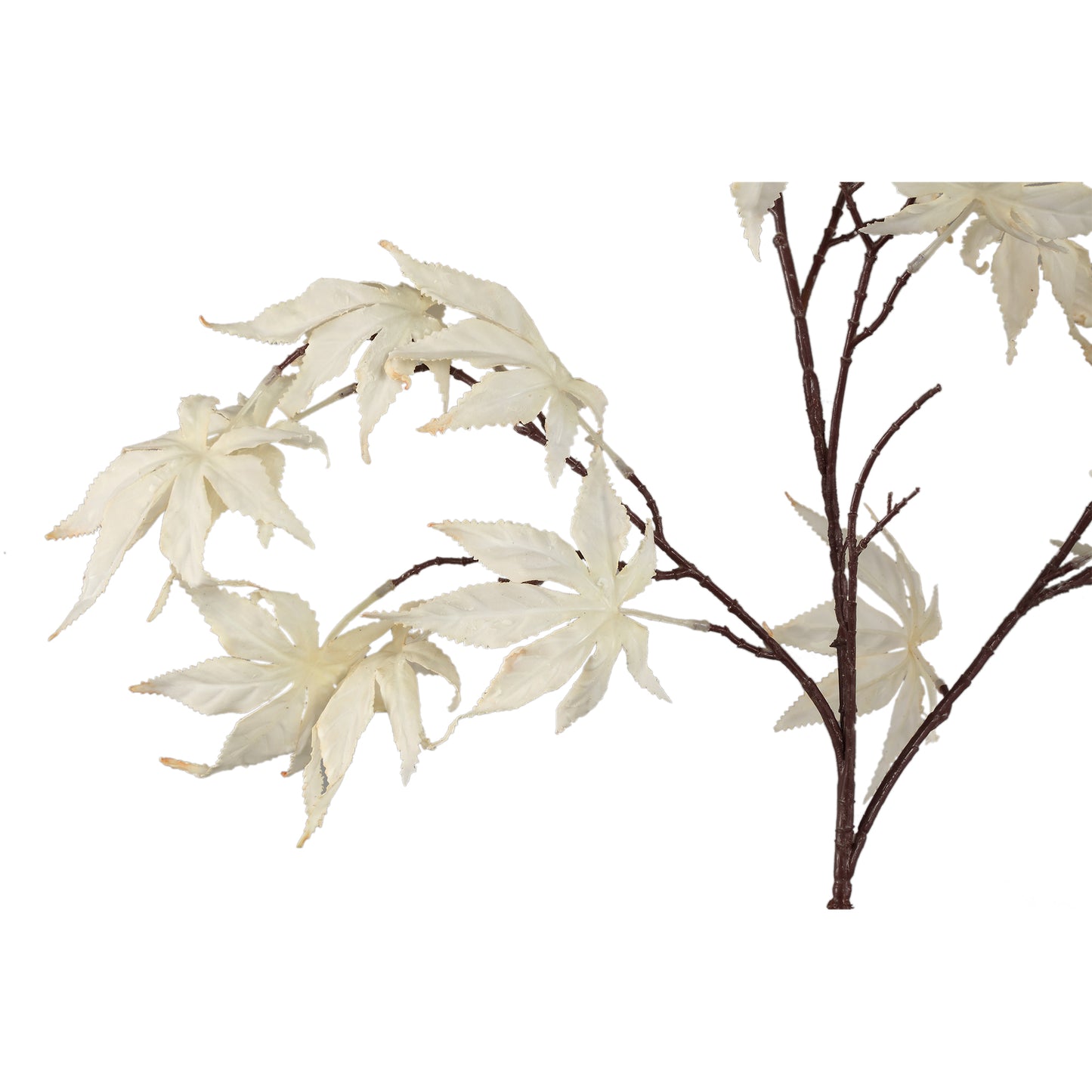 Leaves Plant Crème Esdoornblad Spray - Set van 12 110x55x50 cm
