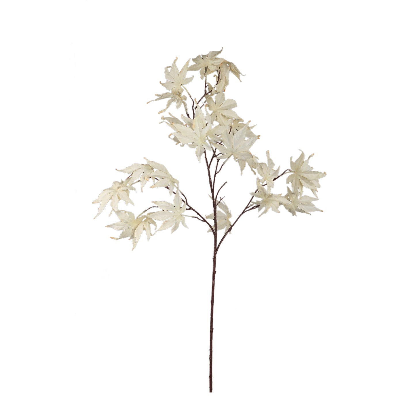Leaves Plant Crème Esdoornblad Spray - Set van 12 110x55x50 cm
