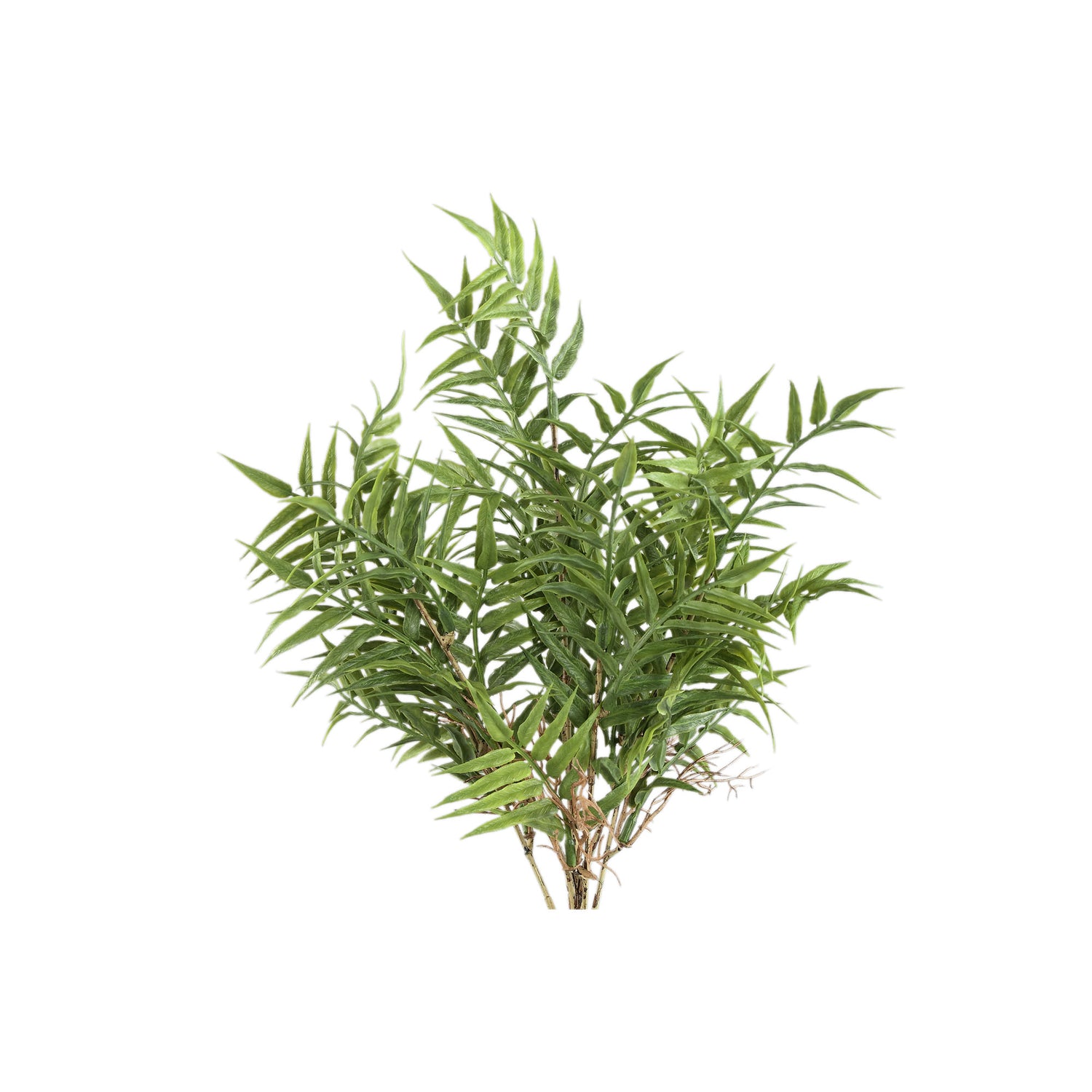 Leaves Plant Groene Varen Bush - Set van 24 40x30x18 cm