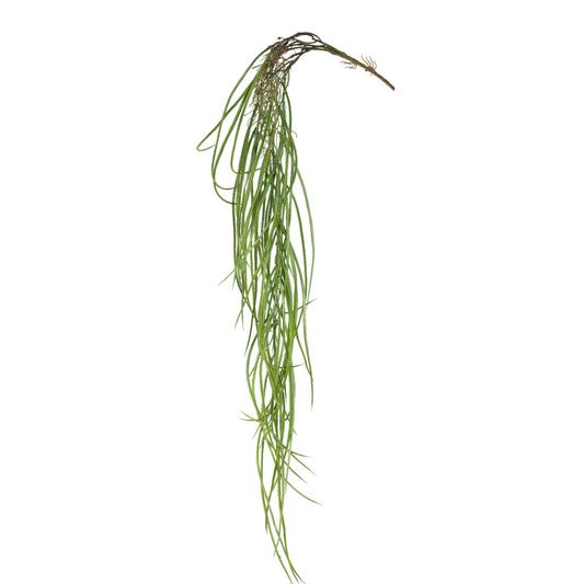 Leaves Plant Groen Hangende Gras - Set van 12 134x116x12 cm