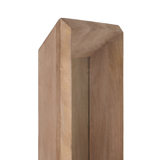 Nicka Natuurlijke Mangohout Rechthoekige Spiegel S 160x70.5x13.5 cm