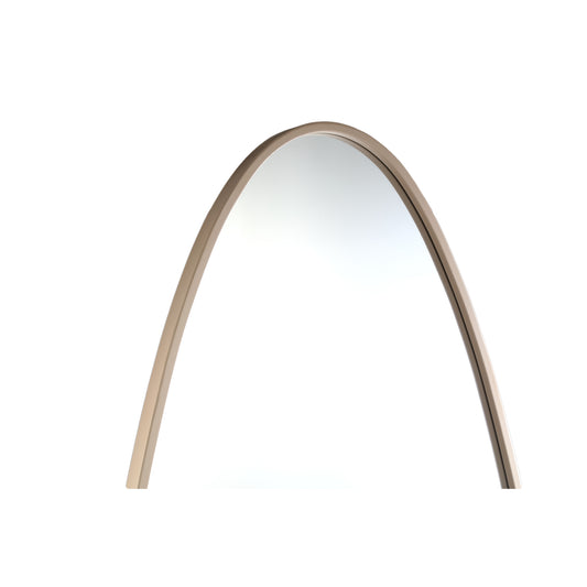 Serine Zand Stalen Spiegel Ovaal Groot 180x78x3.5 cm