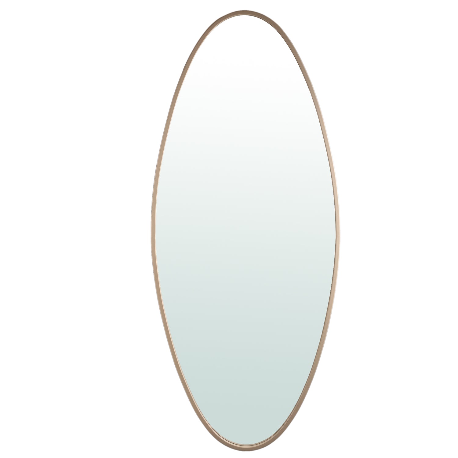 Serine Zand Stalen Spiegel Ovaal Groot 180x78x3.5 cm