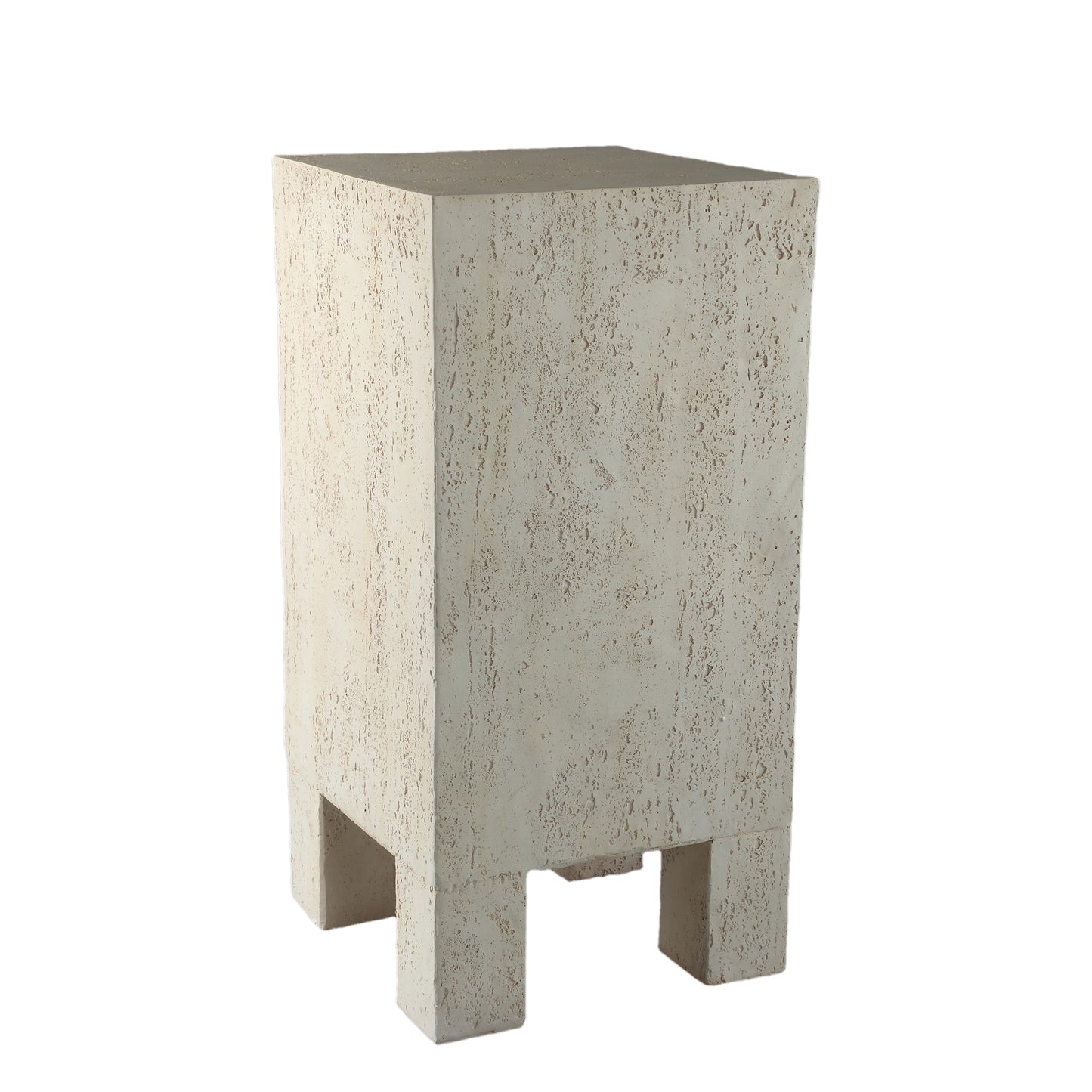 Chandar Cream MgO Rechthoekige Bijzettafel 77x38x38 cm