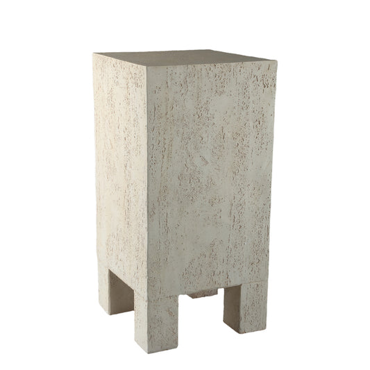 Chandar Cream MgO Rechthoekige Bijzettafel 77x38x38 cm