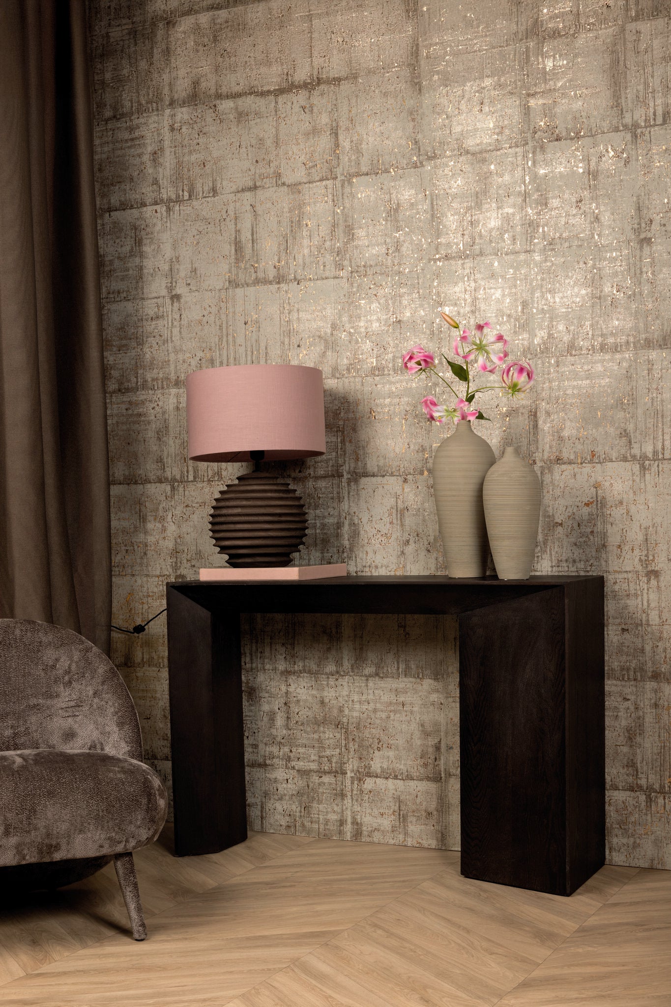 Arivo Zwarte MDF Asymmetrische Bijzettafel Rechthoek 80x120x35.5 cm