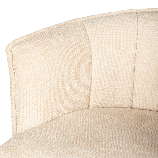 Como Dining Chair Swivel Cream
