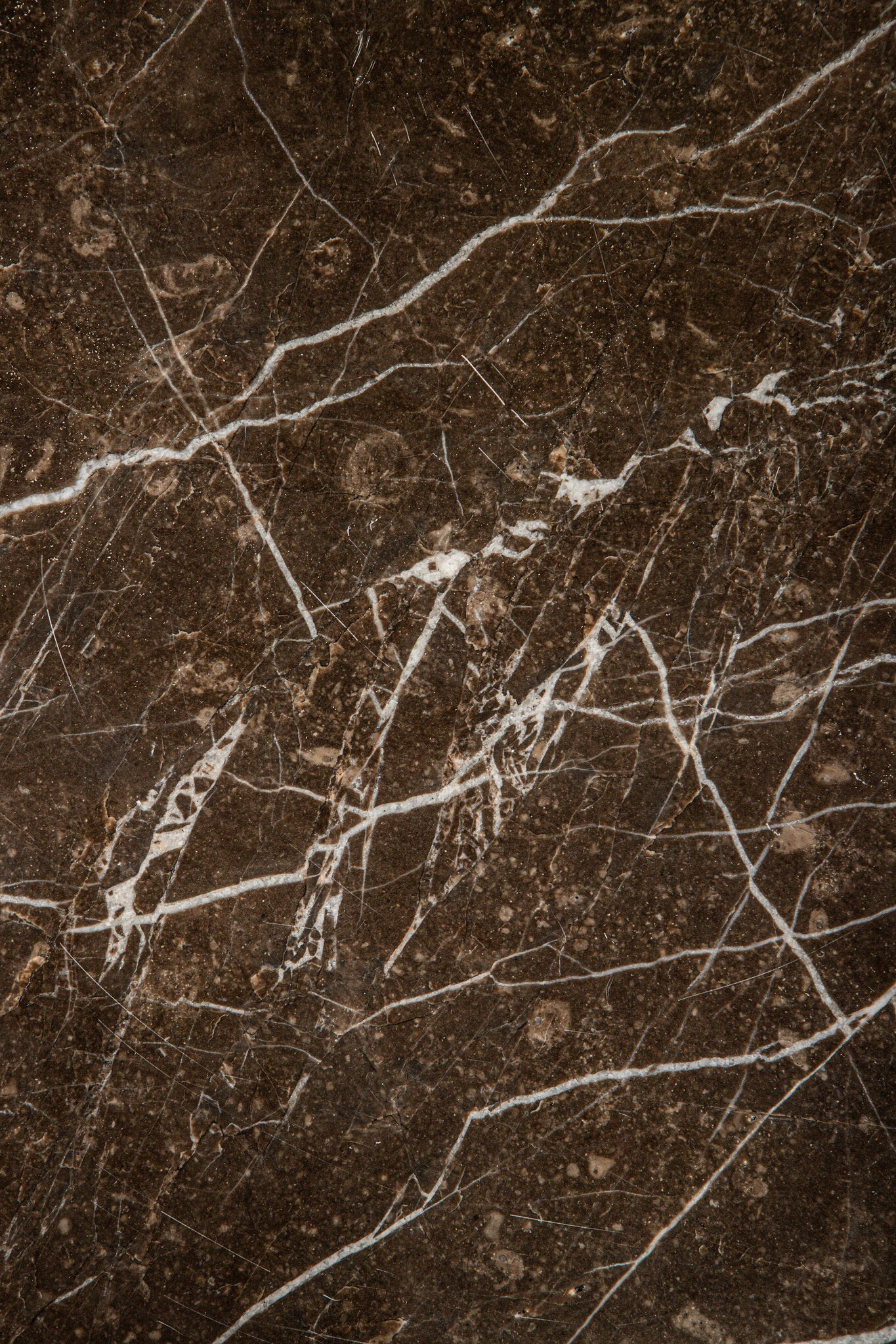 Patras Bistro Table Brown Marble