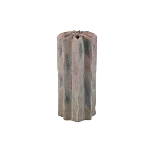 Marte Lila Ronde Puntige Keramische Vaas Met Meerdere Gaten Set Van 6 - 6 Sets 25.5x11x11 cm