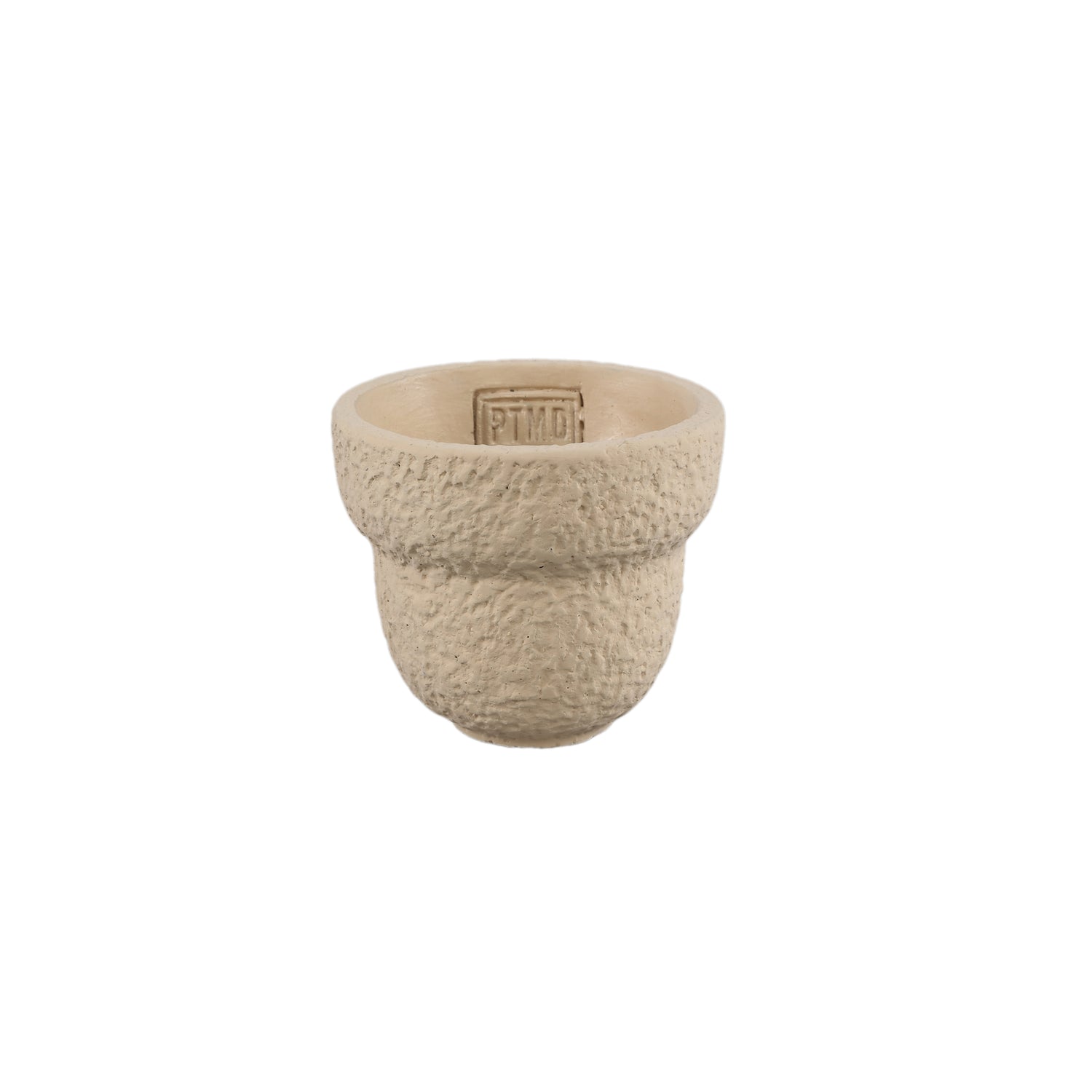 Hillie Zand Ronde Cementpot Ruwe Afwerking XS Set van 12 Stuks - 12 Sets 8x9x9 cm