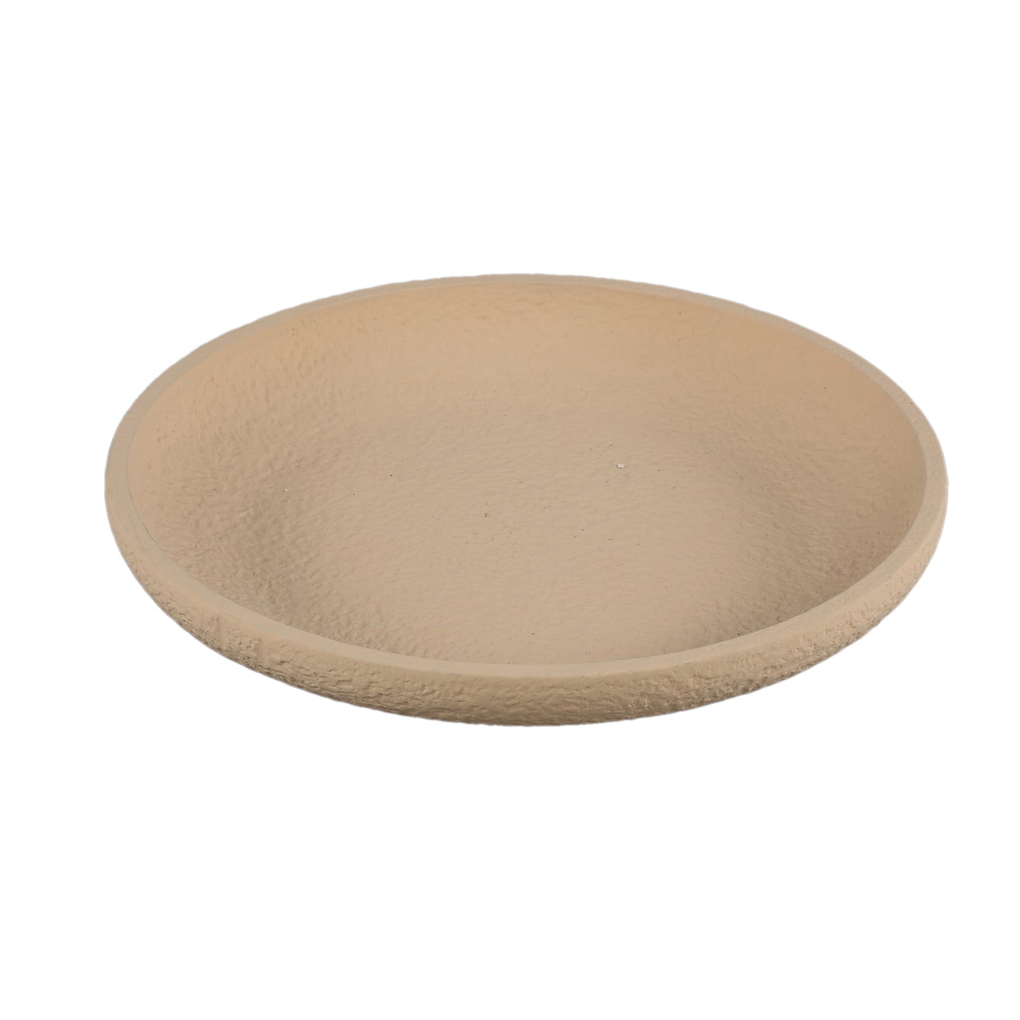 Hillie Zand Ronde Cementschaal Ruwe Afwerking Set van 4 - 4 Sets 6x40x40 cm