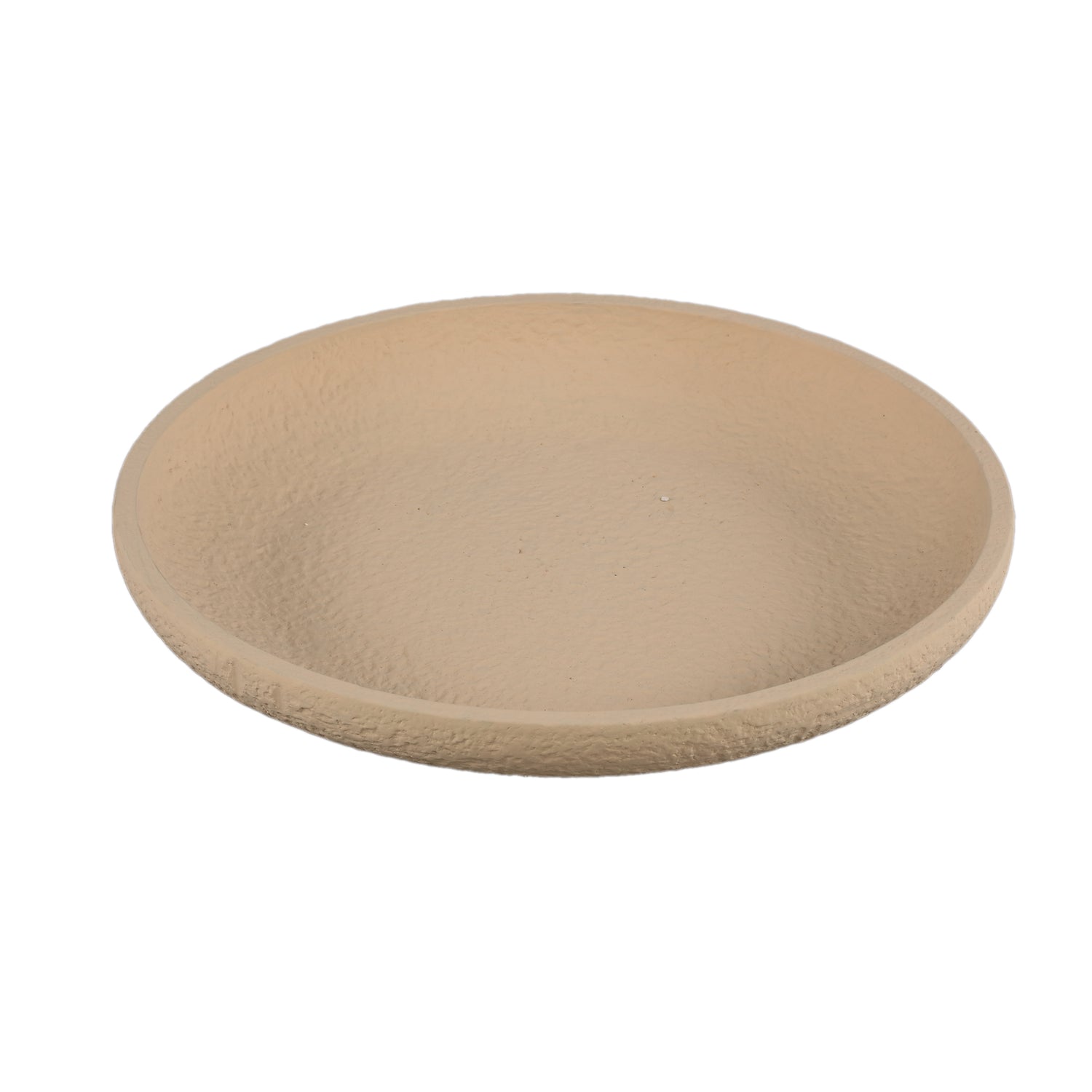 Hillie Zand Ronde Cementschaal Ruwe Afwerking Set van 4 - 4 Sets 6x40x40 cm