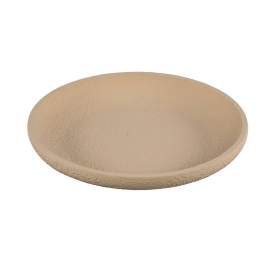 Hillie Zand Ronde Cementschaal Ruwe Afwerking Set van 4 - 4 Sets 6x40x40 cm