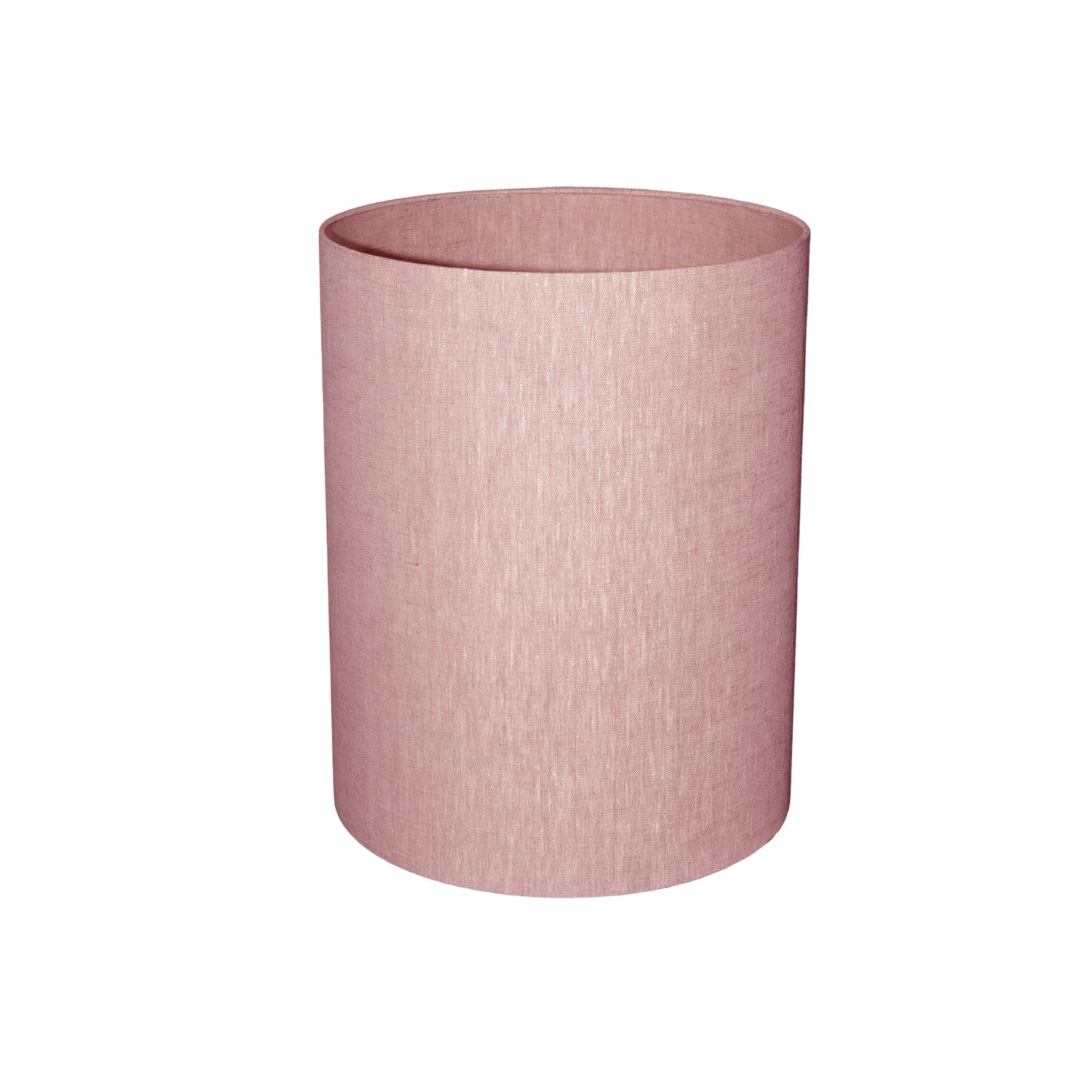 Rivvo Roze Linnen Katoenen Lampenkap Rond Hoog 50x40x40 cm