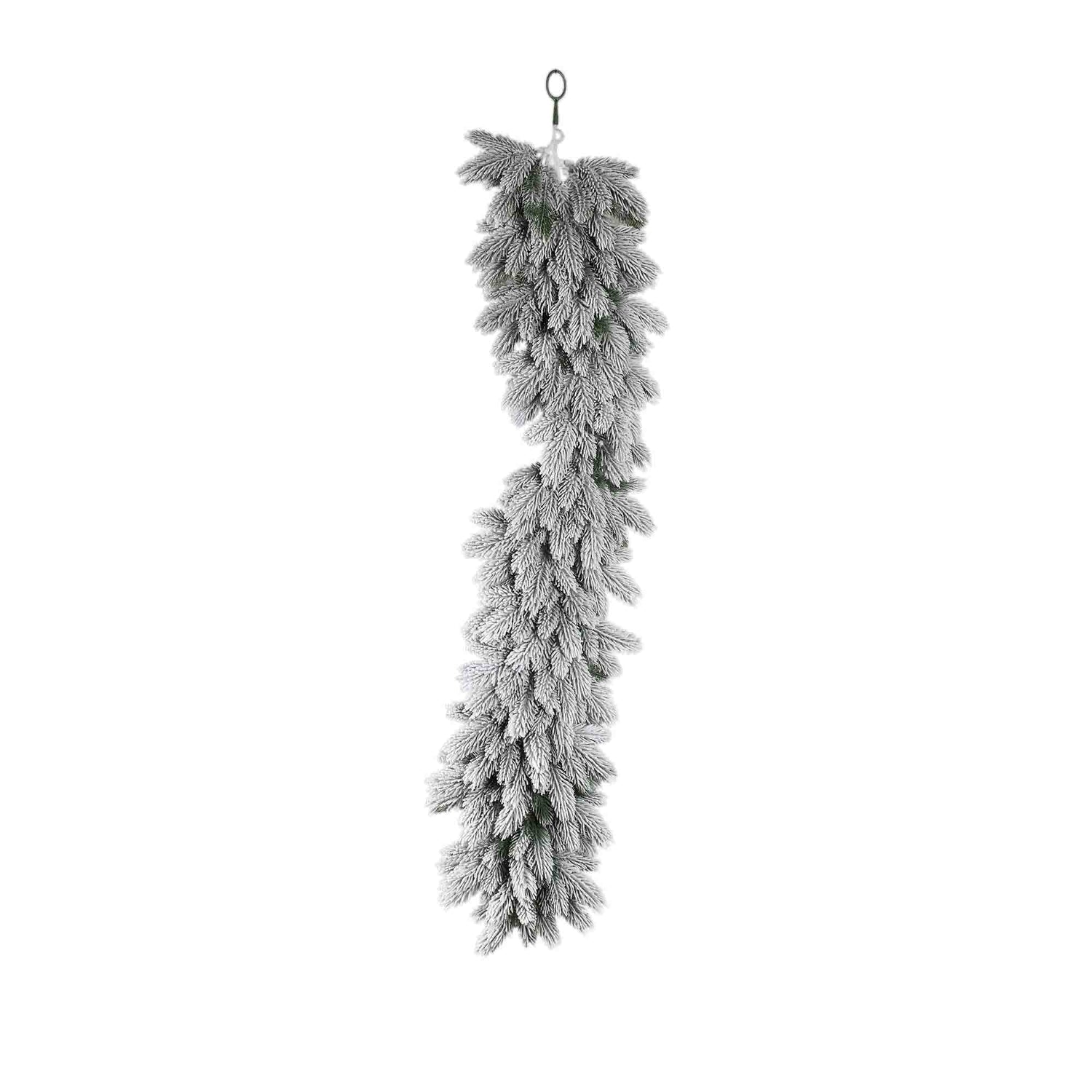 Benny Green PE Guirlande Met Sneeuw Small - Set van 6 4x107x20 cm