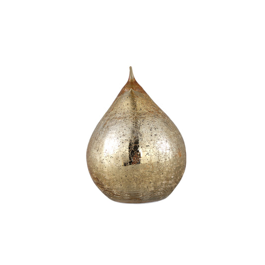 Falore Gouden Glazen Hanglamp Druppel Set van 2 - 2 Sets 20x14.5x14.5 cm