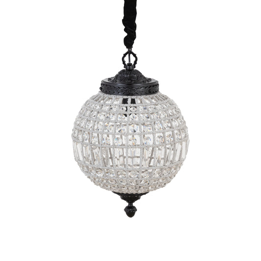 Jaris Kristal Hangend Bol Kroonluchter Lamp S 51x35x35 cm