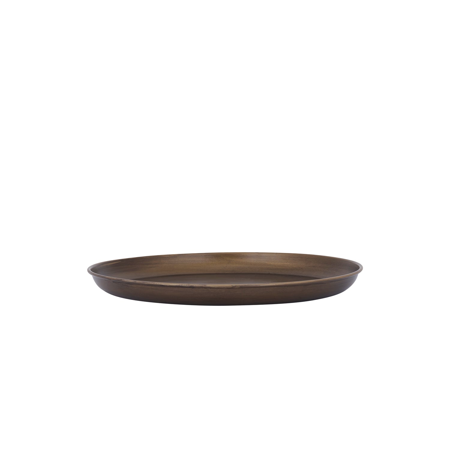 Tyrae Gouden IJzeren Schaal Rond M – Set van 4 Stuks - 4 Sets 3.5x40x40 cm