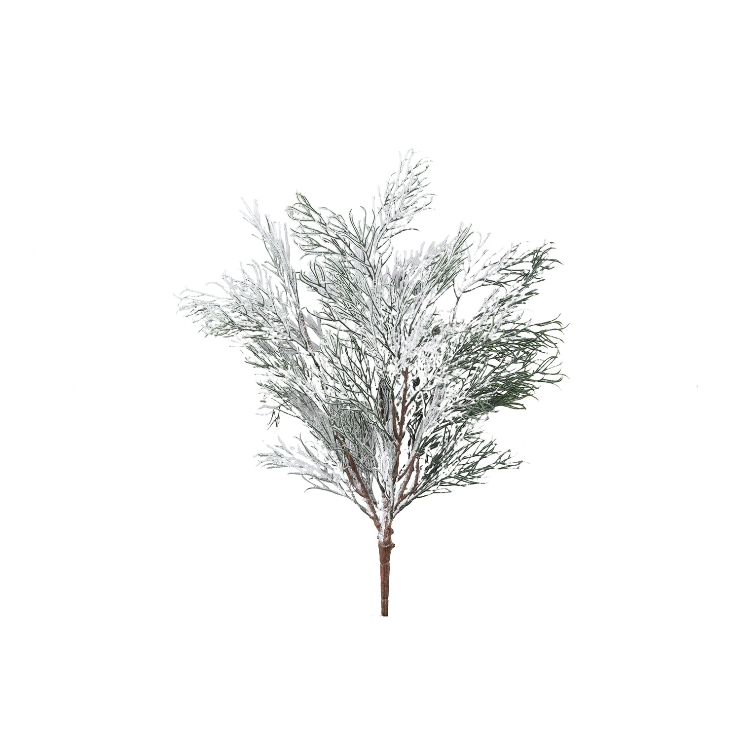 Twig Plant Groen Sneeuwgras Struik Set Van 6 Stuks - 6 Sets 49x40x31 cm