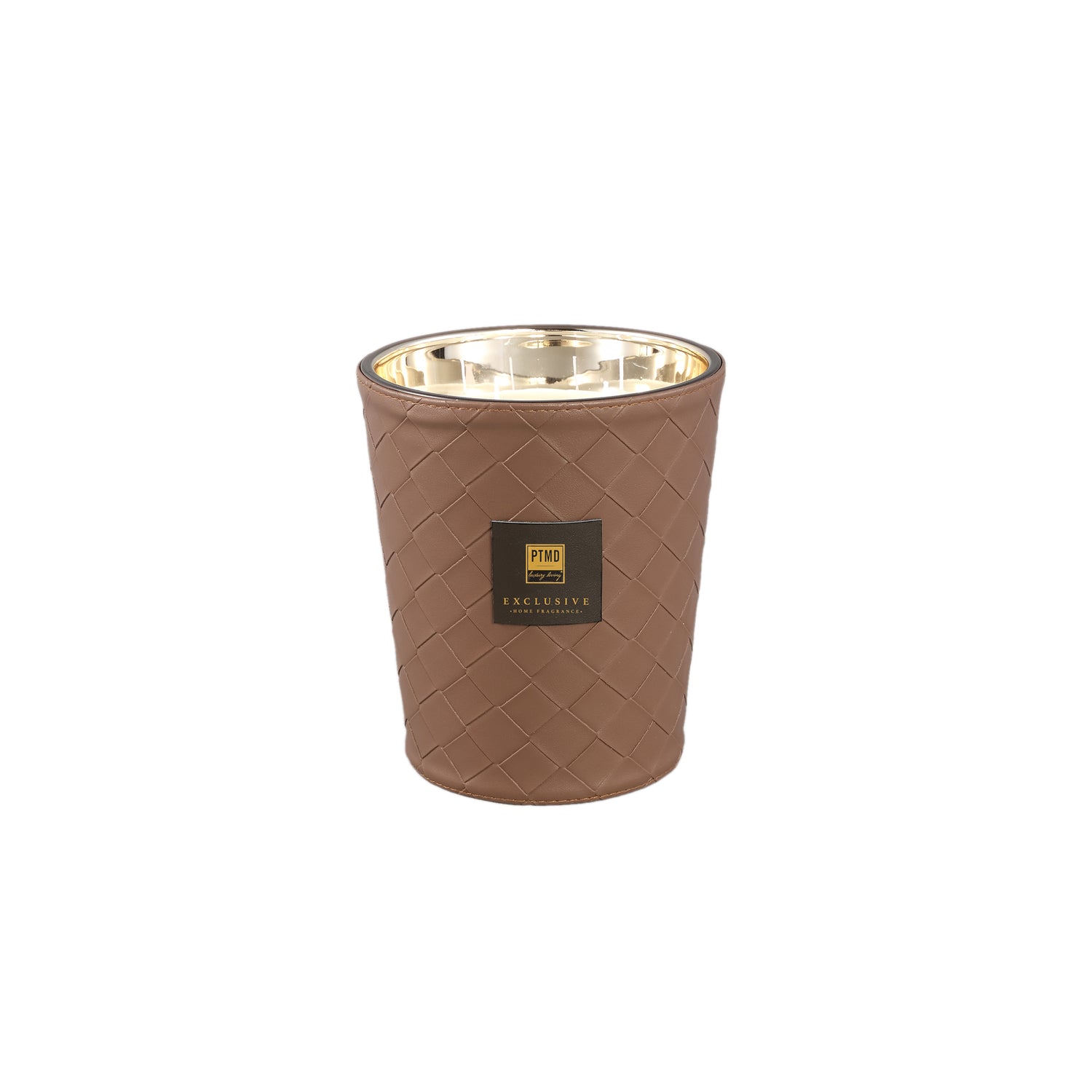 PTMD Exclusive Eiken Zwarte Bes Geurkaars 900gr - Set van 2 Stuks - 2 Sets 17.5x14x14 cm