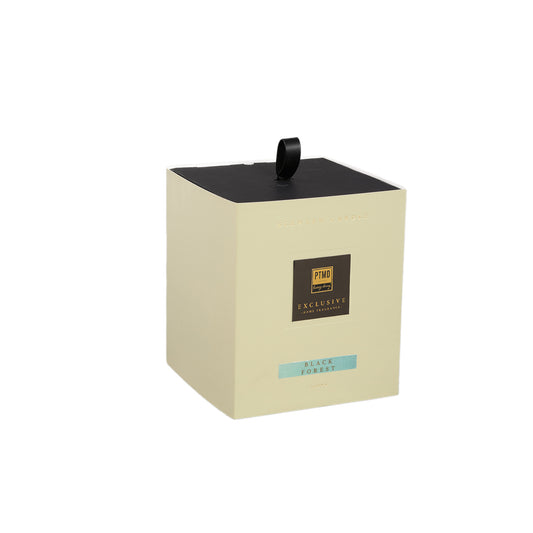 PTMD Exclusive Black Forest Geurkaars Set van 2 Stuks 1,4kg - 2 Sets 19x16x16 cm