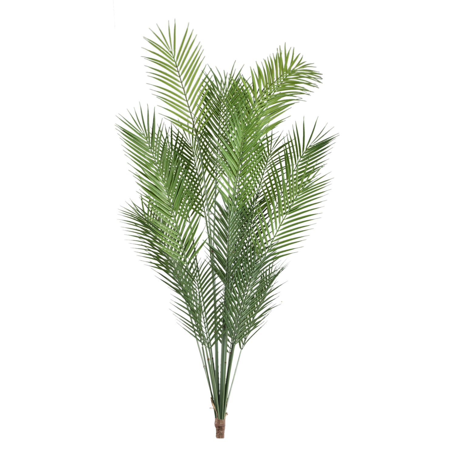Leaves Plant Groen Palm Struik Groot Set van 6 Stuks - 6 Sets 5x135x10 cm