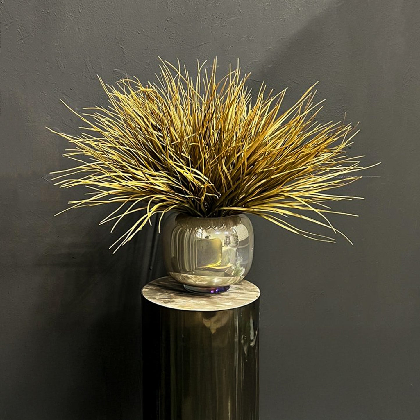 Leaves Plant Groen Rood Kunstgras Spray Set van 12 Stuks 5x50x5 cm