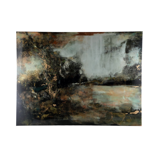 Zetah Bruin Plexi MDF Landscape Wandpaneel 160x120x3.5 cm