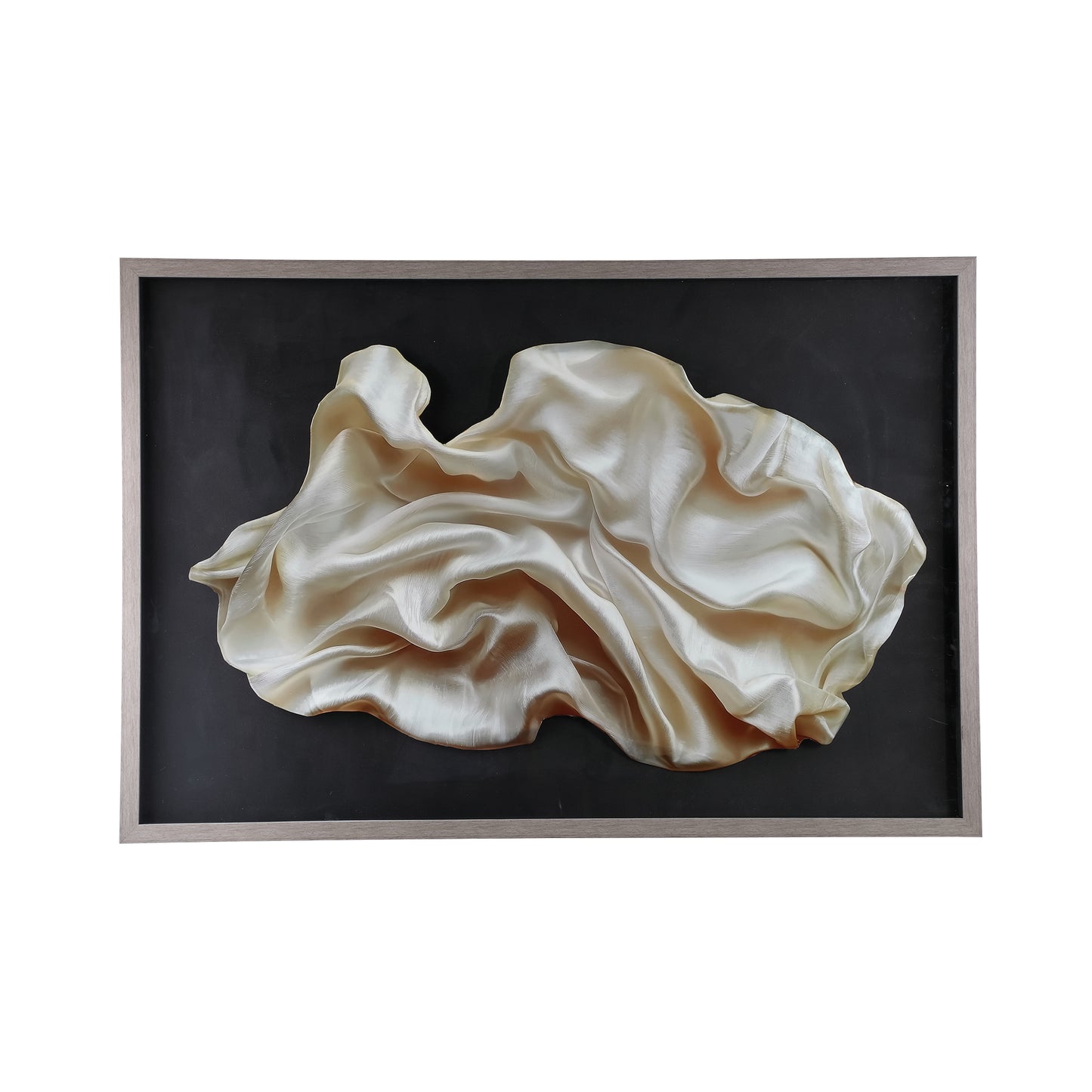 Gitano Champagne Plexi MDF Abstract Wandpaneel 80x120x5 cm