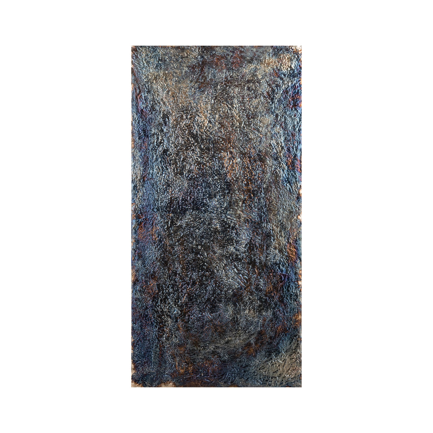 Sukhmia Gunmetal MDF Wandpaneel Glanzend Rechthoek S 120x60x3.5 cm