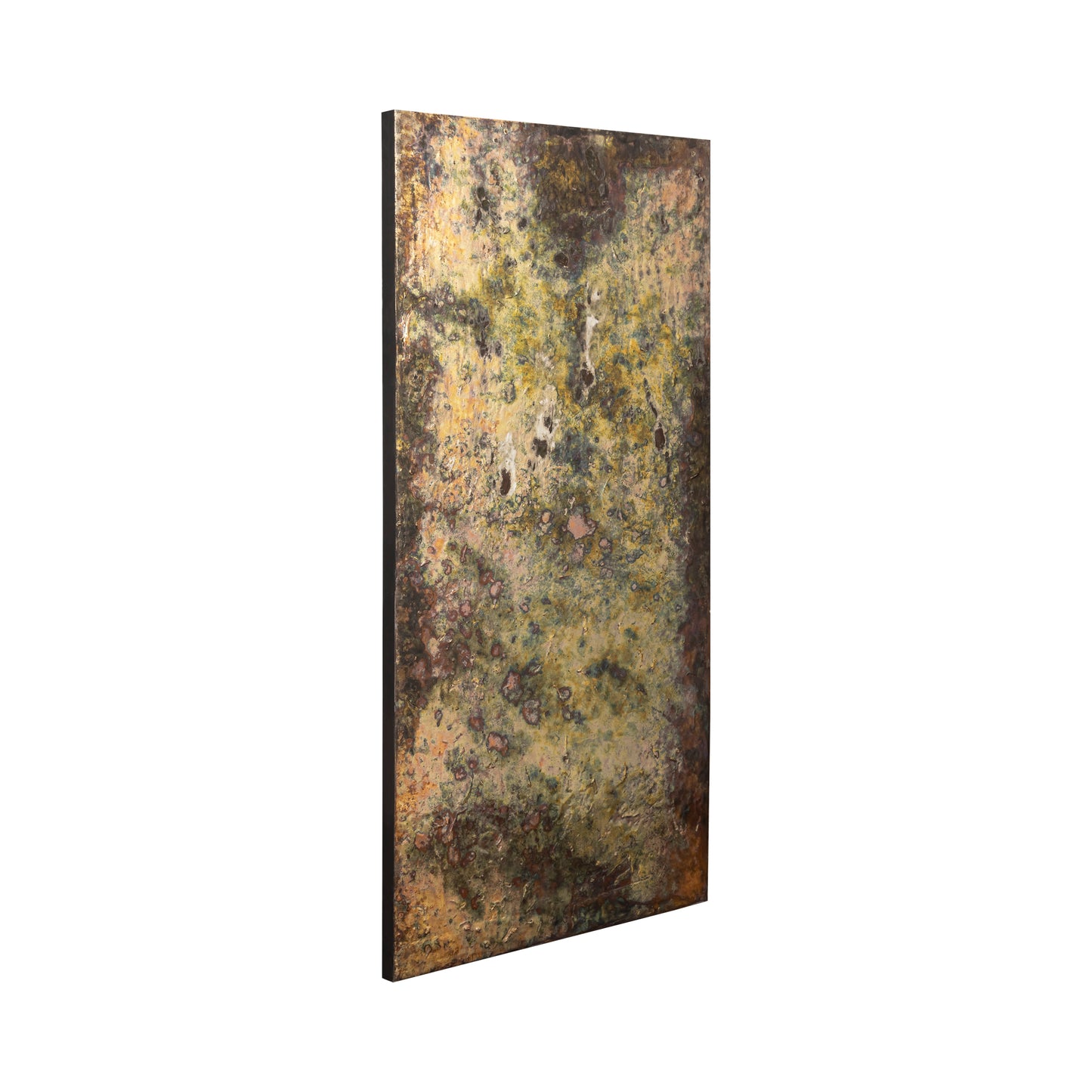 Sukhmia Olijfgroen MDF Wandpaneel Glans Rechthoek S 120x60x3.5 cm