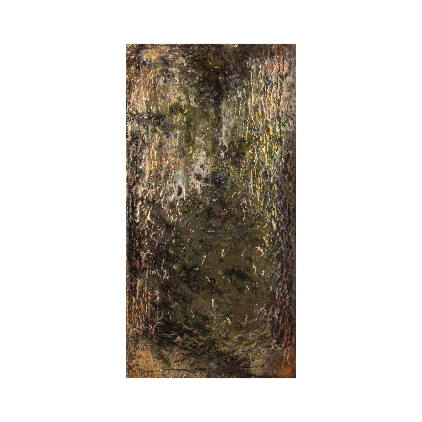 Sukhmia Olijfgroen MDF Wandpaneel Glans Rechthoek S 120x60x3.5 cm