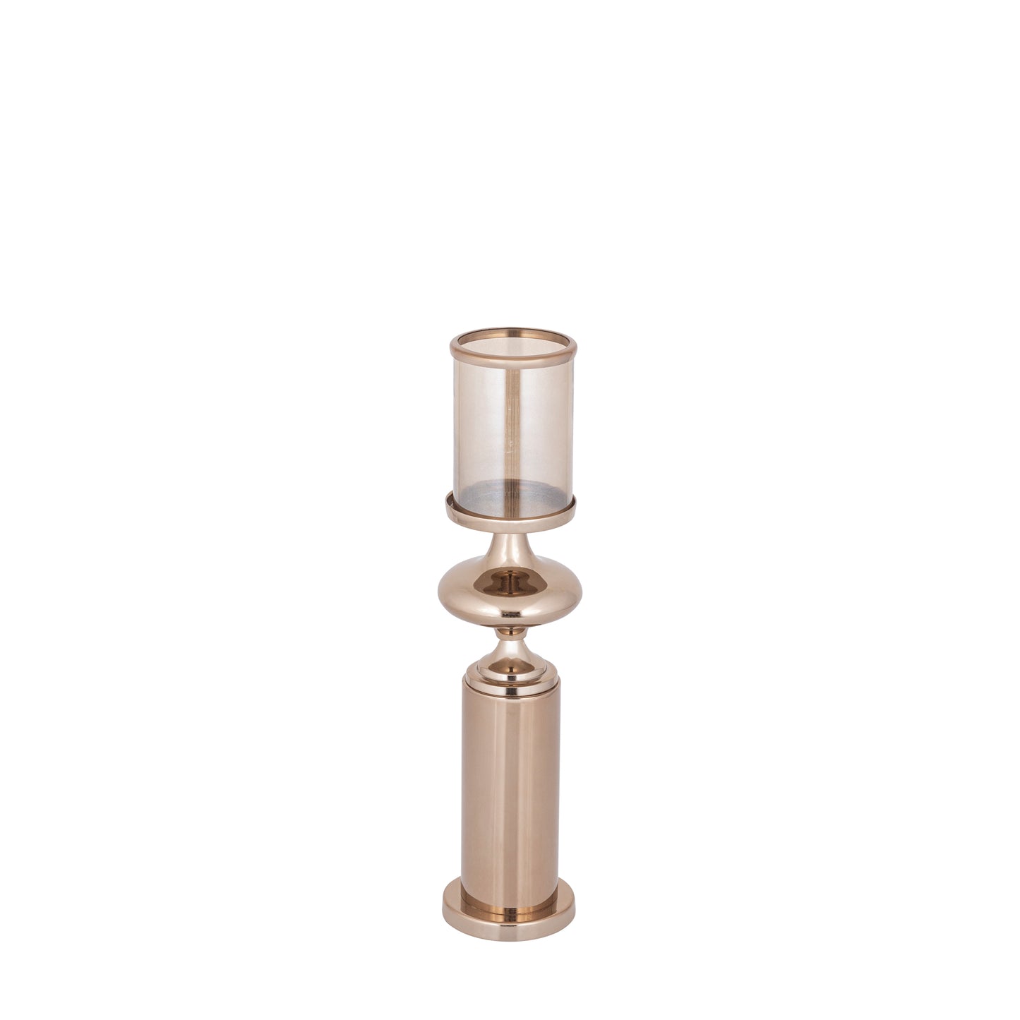 Rodire Bronzen RVS Windlicht M 46x11x11 cm