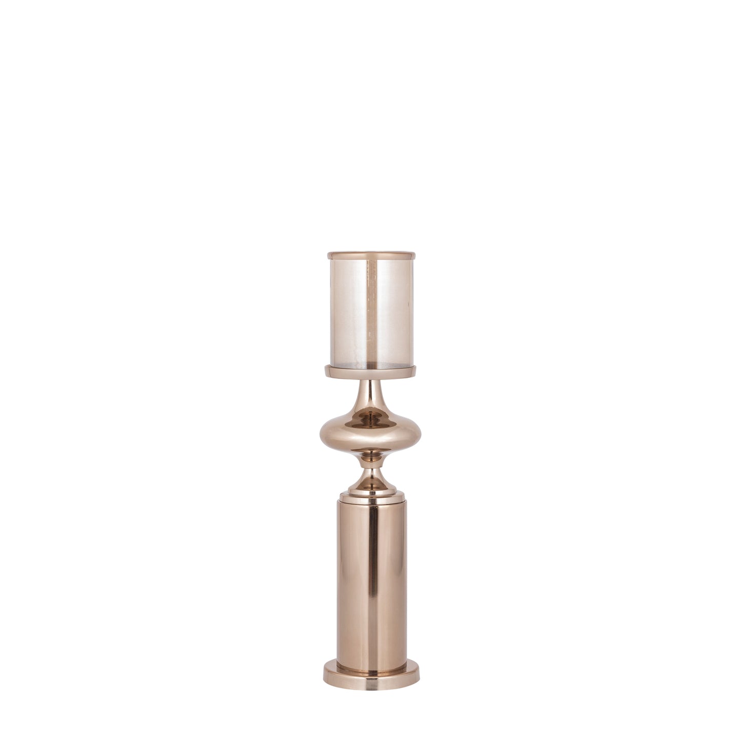 Rodire Bronzen RVS Windlicht M 46x11x11 cm