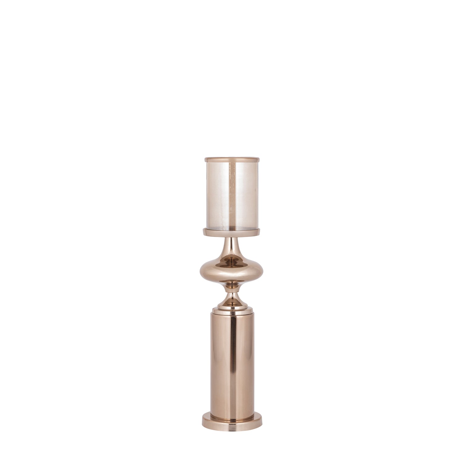 Rodire Bronzen RVS Windlicht M 46x11x11 cm