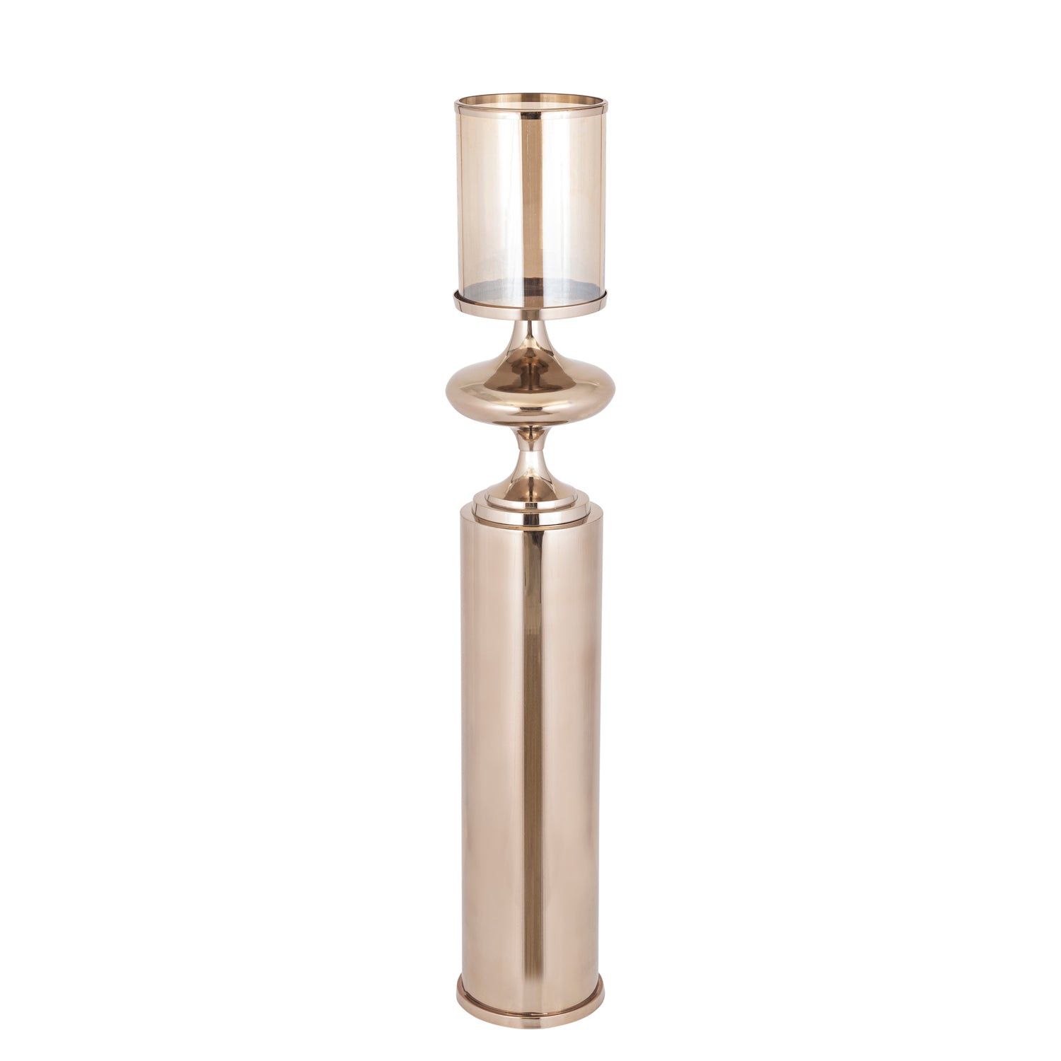 Rodire Bronzen Roestvrijstalen Vloer Windlicht L 145x26x26 cm