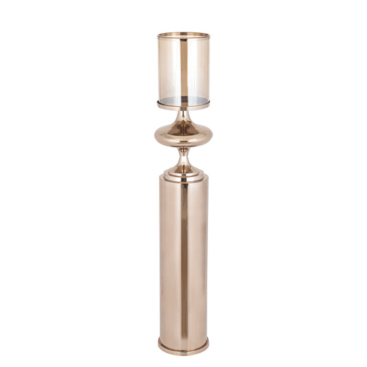 Rodire Bronzen Roestvrijstalen Vloer Windlicht L 145x26x26 cm