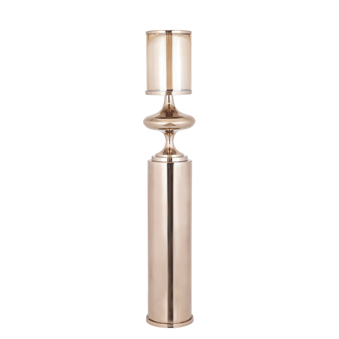 Rodire Bronzen Roestvrijstalen Vloer Windlicht L 145x26x26 cm