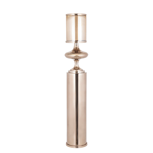 Rodire Bronzen Roestvrijstalen Vloer Windlicht L 145x26x26 cm