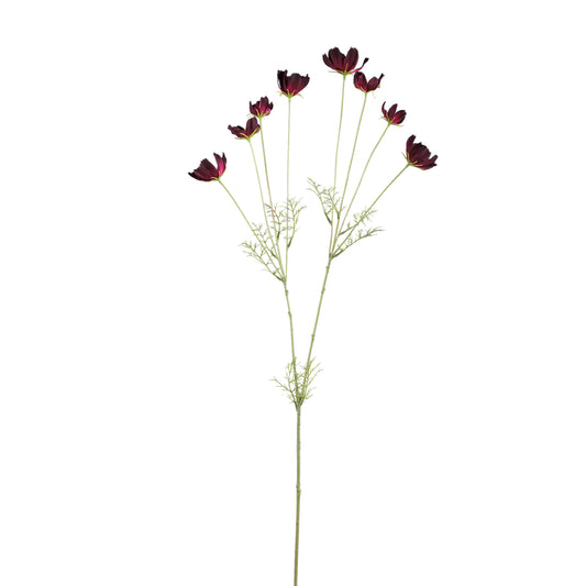 Garden Flower Bourgondische Cosmos Spray - Set van 12 102x56x34 cm