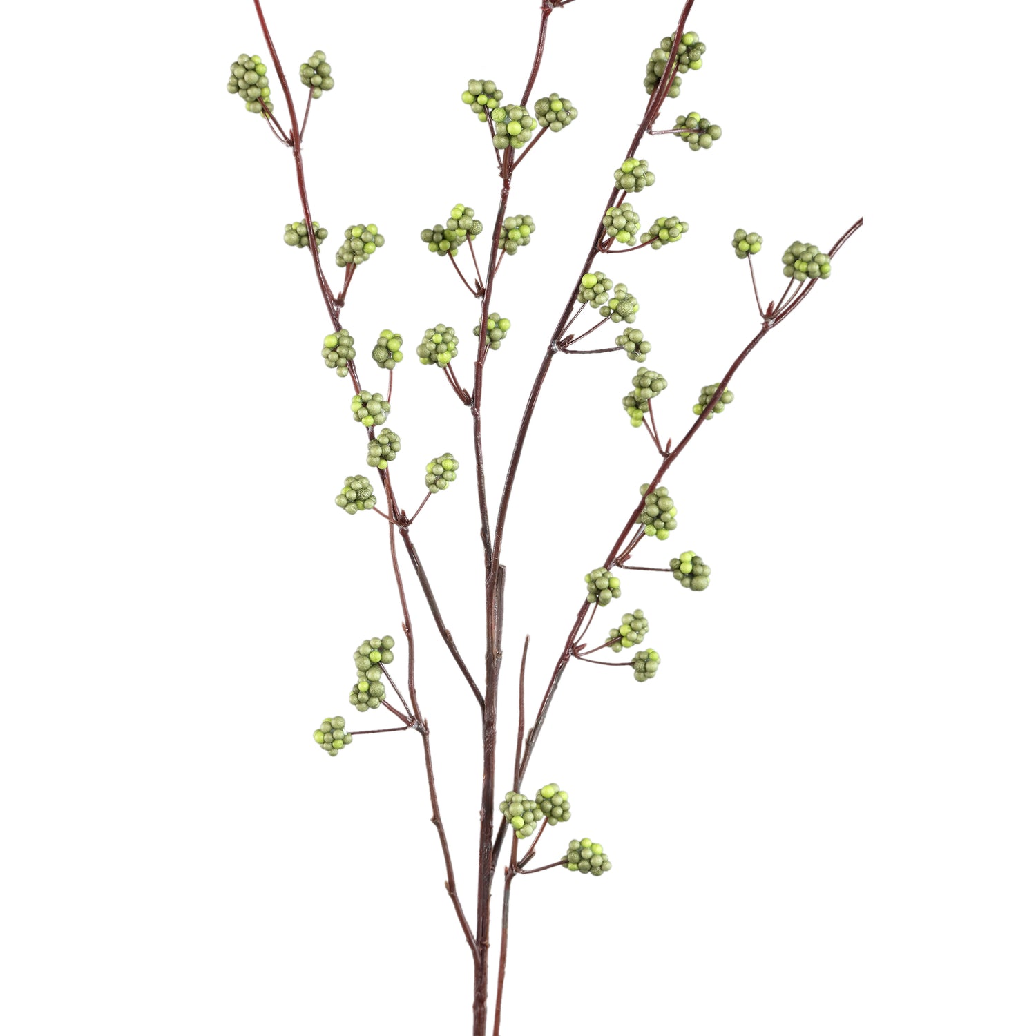 Berry Plant Groen Bessenspray - Set van 12 80x45x15 cm