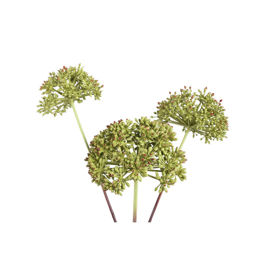 Garden Flower Donkergroene Angelica Spray Set van 6 Stuks - 6 Sets 78x30x35 cm