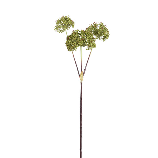 Garden Flower Donkergroene Angelica Spray Set van 6 Stuks - 6 Sets 78x30x35 cm