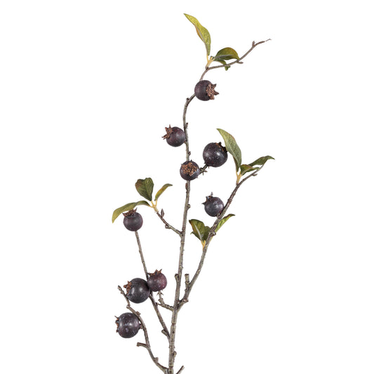 Berry Plant Blauwe Meidoornbes Spray - Set van 12 70x33x13 cm