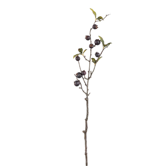 Berry Plant Blauwe Meidoornbes Spray - Set van 12 70x33x13 cm