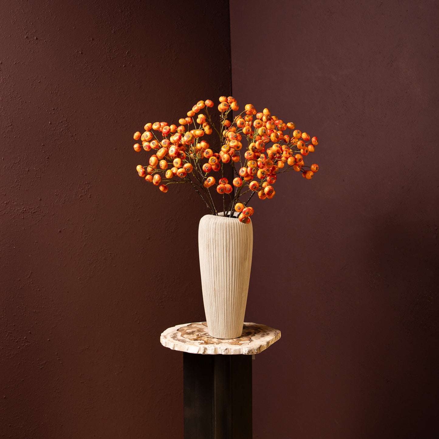 Berry Plant Oranje Bessentak - Set van 12 70x22x17 cm