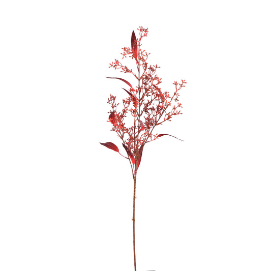 Leaves Plant Bourgondische Eucalyptus Spray Met Zaden - Set van 12 84x45x38 cm