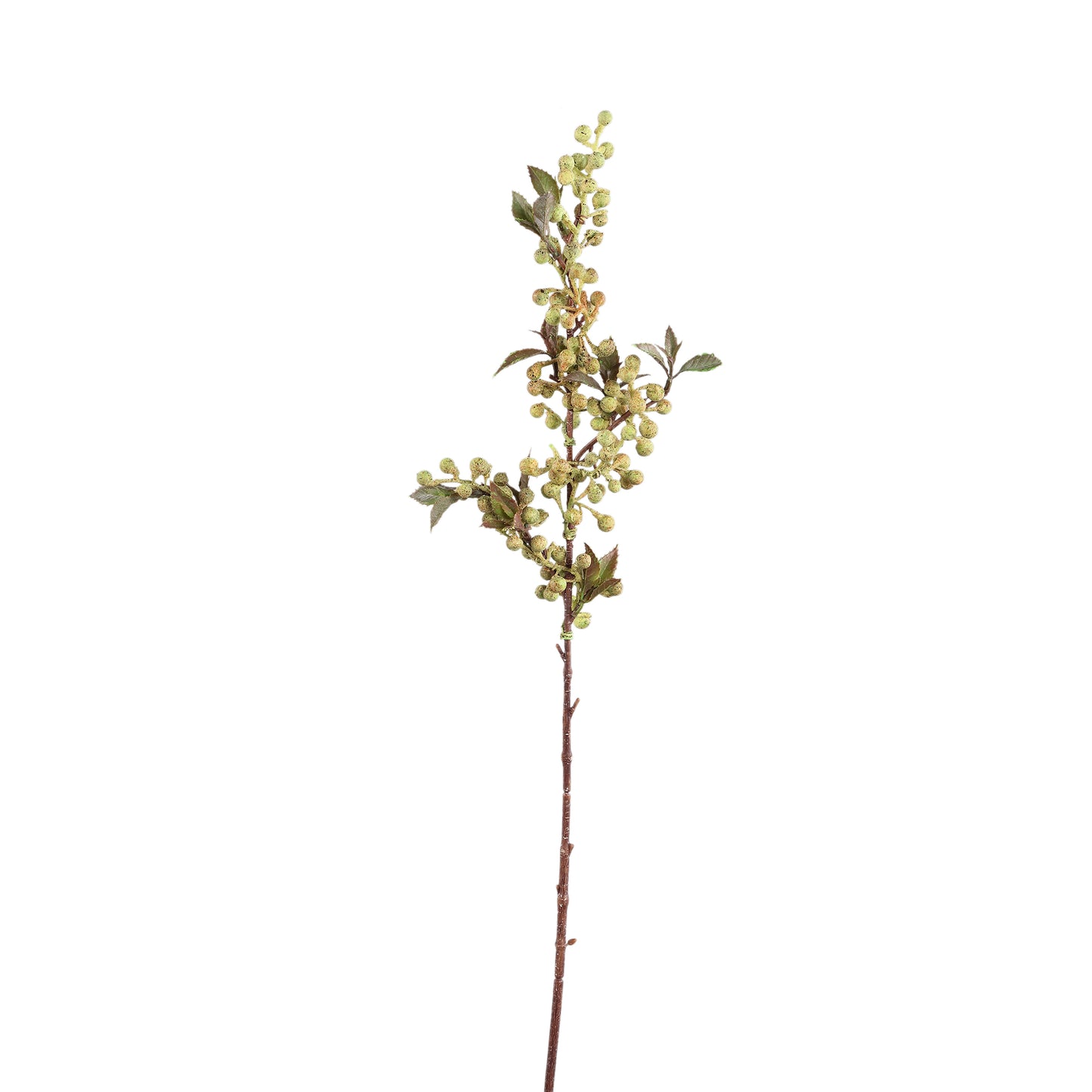 Berry Plant Gele Bessenspray Met Bladeren - Set van 12 65x32x16 cm