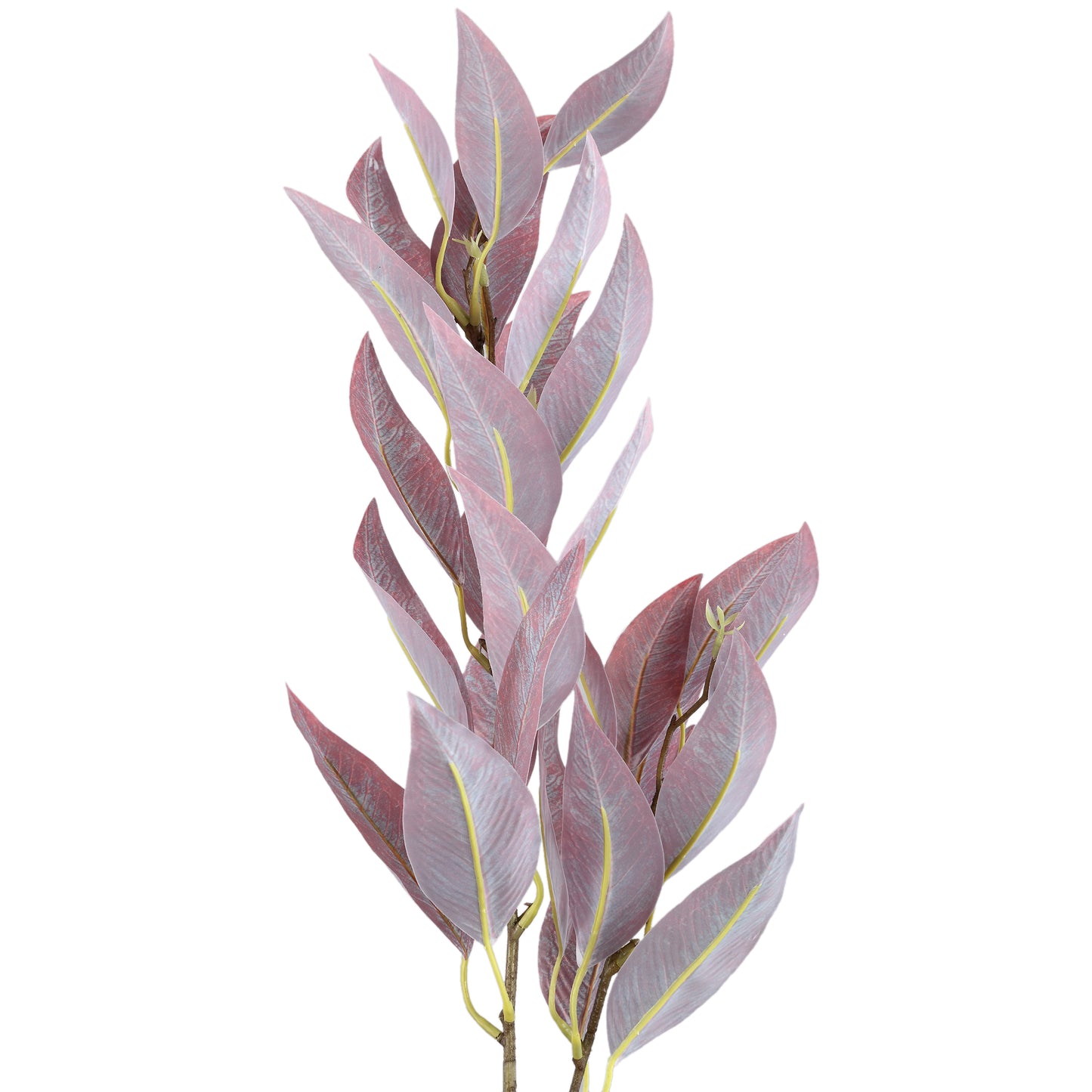 Leaves Plant Bourgondisch Eucalyptus Spray - Set van 12 80x43x20 cm
